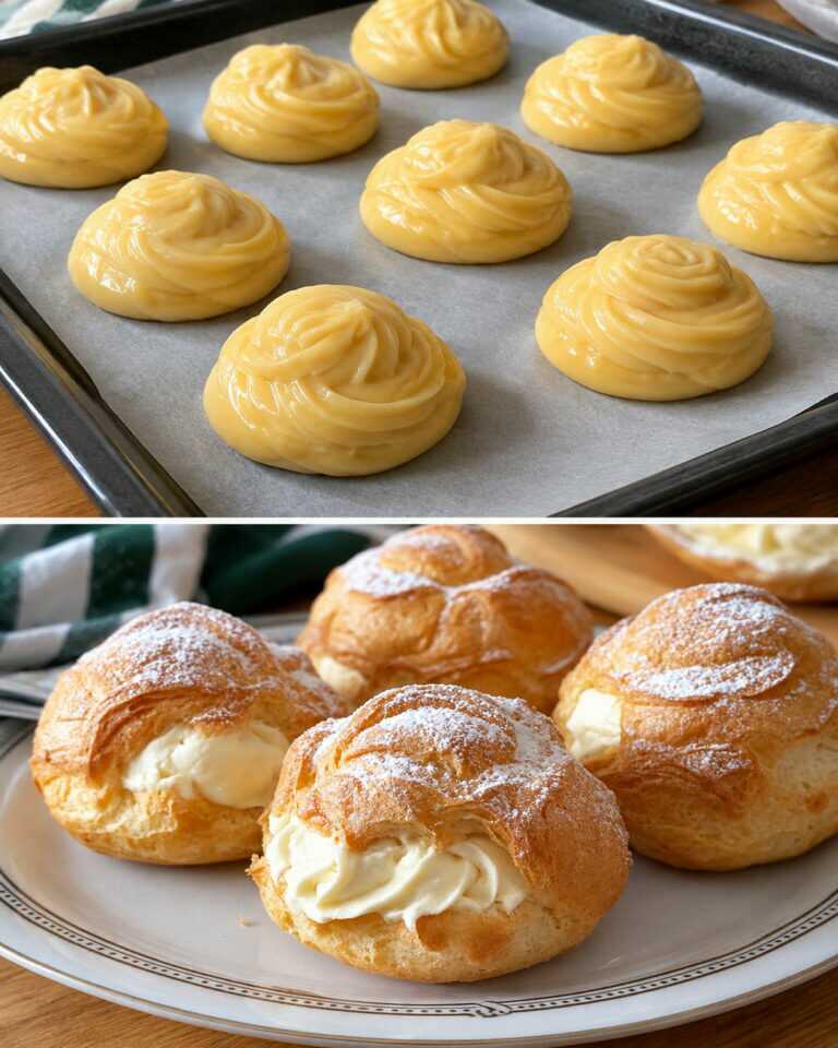 It’s Easier Than You Think! Perfect Cream Puffs That Melt In Your Mouth!