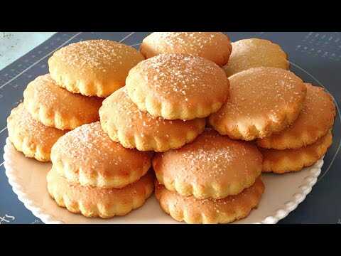 Milk cookies! Tender, soft and crumbly! A simple recipe for tea.