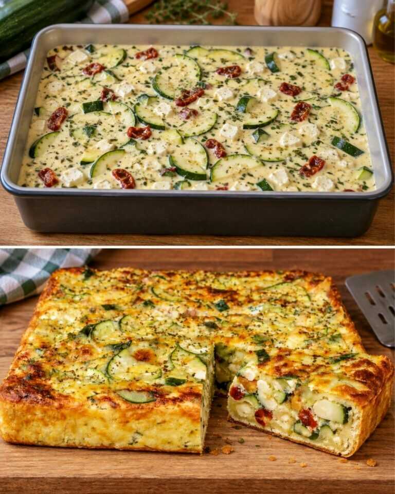 Flourless zucchini casserole — the tastiest version I’ve ever tried!