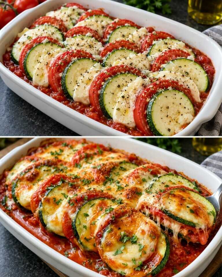 Easy summer dinner with just 2 zucchini! The recipe every neighbor asks y