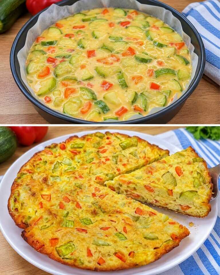 1 carrot, 1 zucchini, 1 egg! Delicious vegetable cakes!