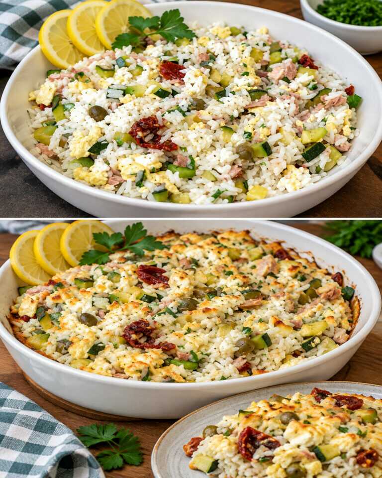 Si vous avez du RIZ et des COURGETTES, vous devez réaliser cette incroyable recette d’été !