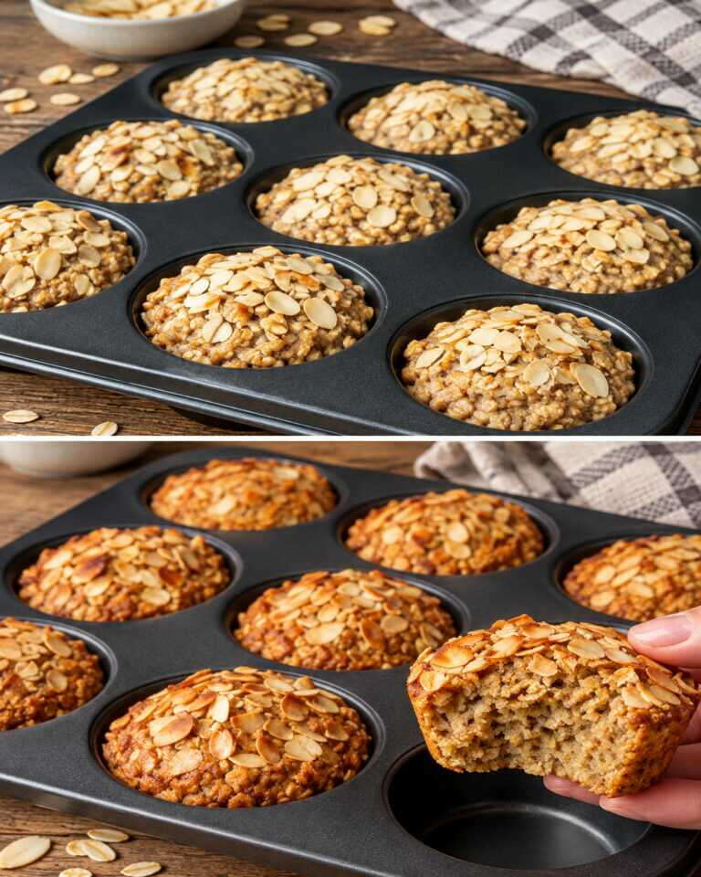 JE ne mange pas de sucre ! Des muffins à L’AVOINE sains et délicieux en 15 minutes ! Pas de farine !