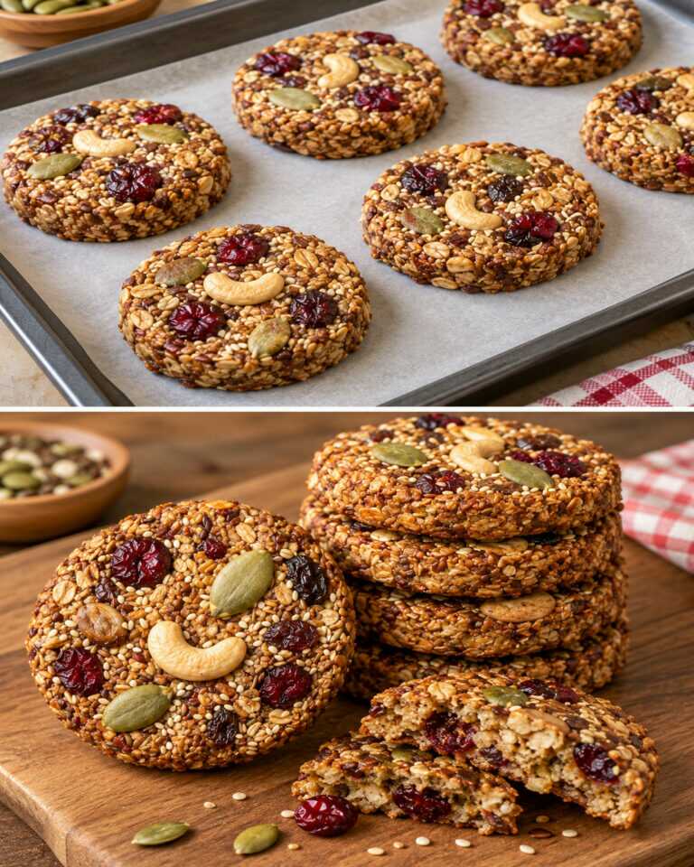 Je ne mange pas de sucre ! Des biscuits à l’avoine sains et délicieux en 15 minutes ! Sans farine !
