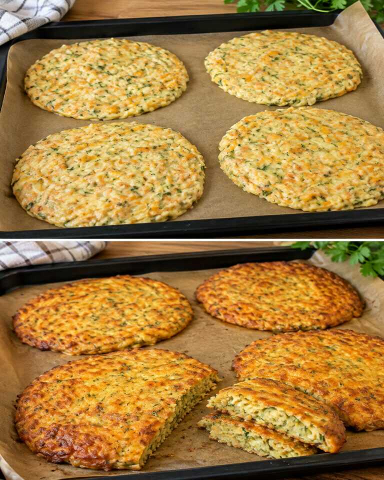 Mélangez simplement une tasse de flocons d’avoine et de courgettes! Mieux que des pizzas ! je les m