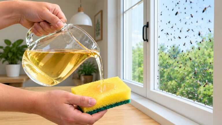 Gold wert für deine Fenster! Sie glänzen länger und Insekten bleiben eher draußen