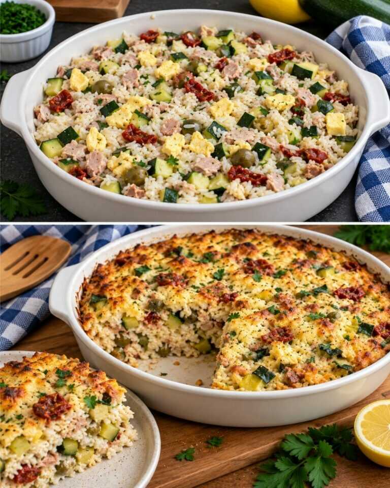 Si vous avez du RIZ et des COURGETTES, vous devez réaliser cette incroyable recette d’été !