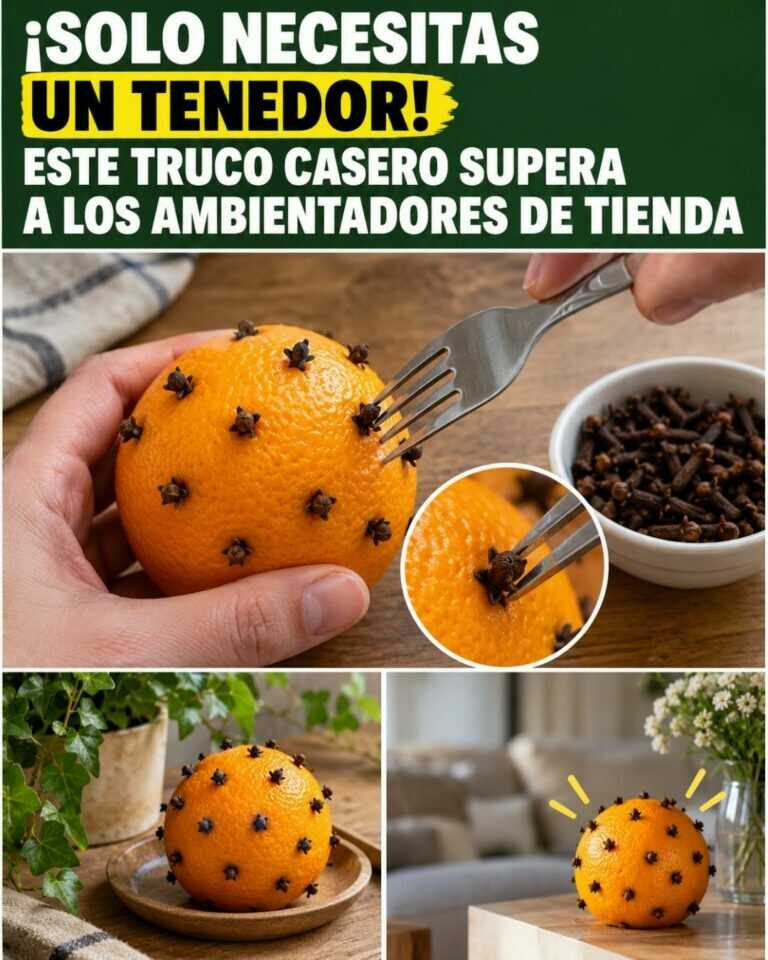 ¡Solo necesitas un tenedor! Este truco casero supera a los ambientadores de tienda
