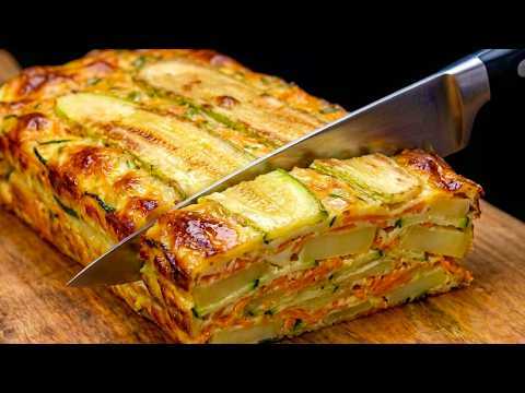 Zucchine e uova! Non ho mai mangiato zucchine così deliziose! Ricetta semplice.