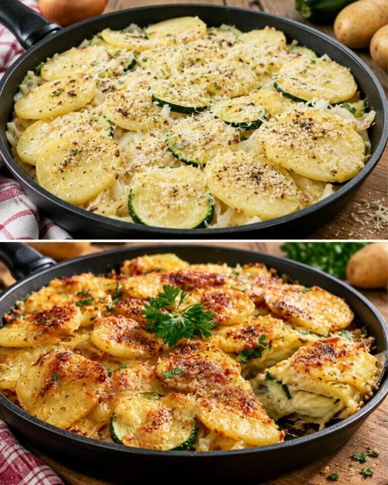 Patate e zucchine sono migliori della carne! Ne mangerei ogni giorno! Ricetta