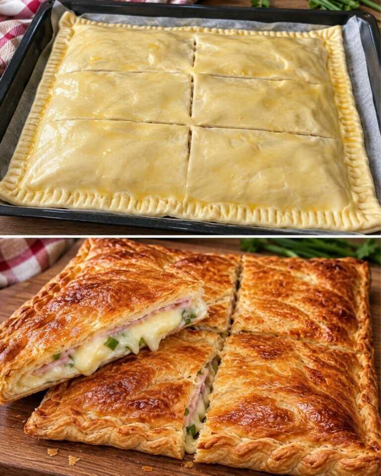 Con patate e pasta sfoglia puoi preparare questa cena in pochi!