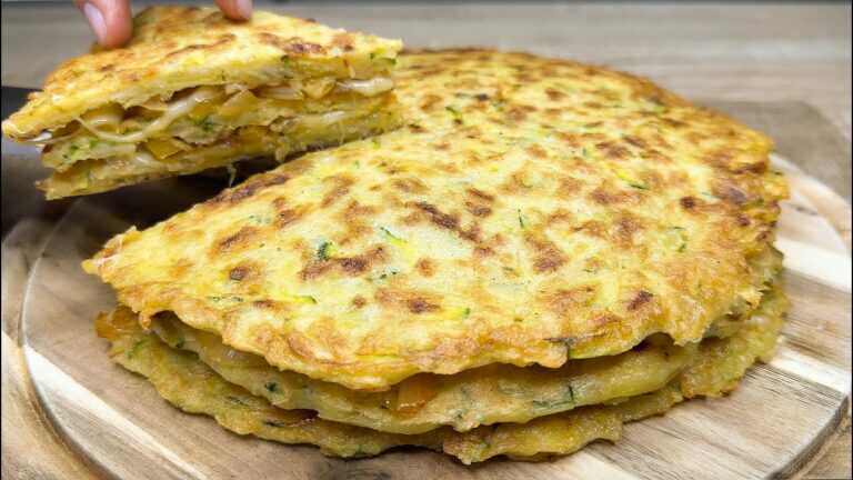 Basta grattugiare patate e 1 zucchina per un piatto facile, gustoso ed economico