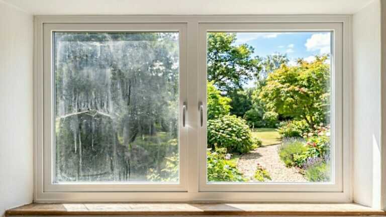 Tu das ins Wasser und Staub bleibt NIE wieder am Fenster kleben