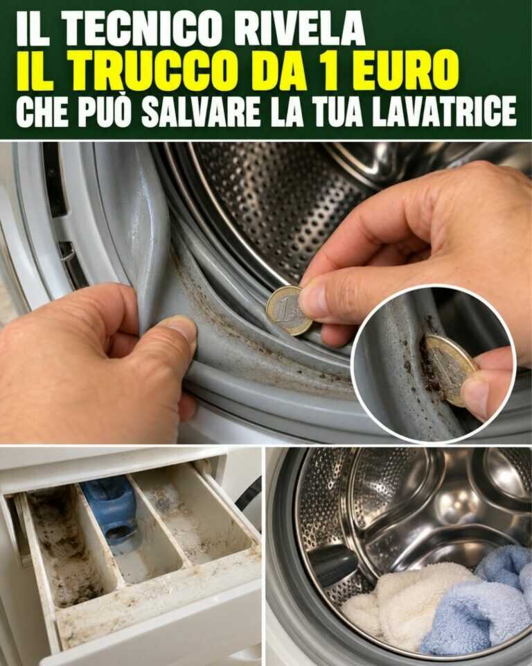 Il tecnico rivela il trucco da 1 euro che può salvare la tua lavatrice