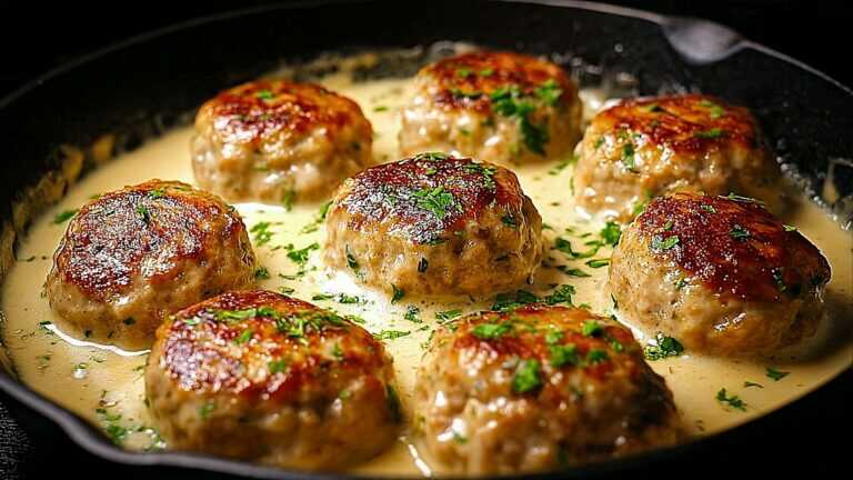 Kremowe klopsiki mojej babci! Są tak dobre, że robię je 3 razy w tygodniu 🥘