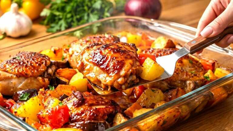 Najpyszniejsze udka z kurczaka i ziemniaki z jednej patelni! Łatwa kolacja 🍳