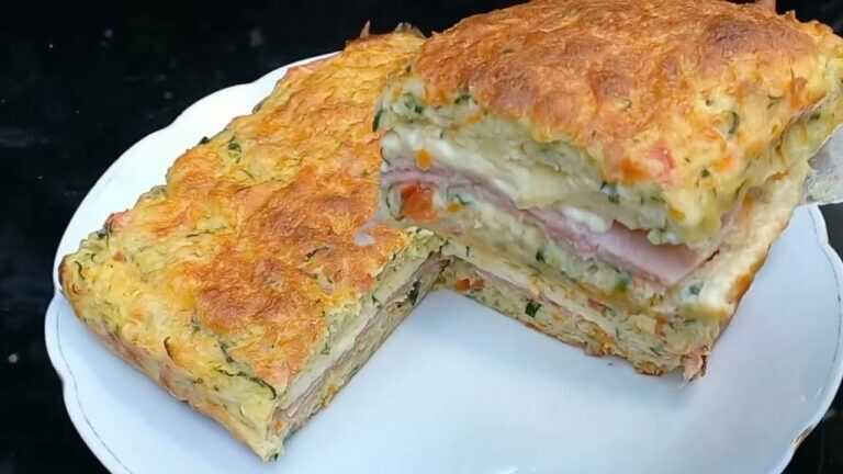 Gâteau Fondant Courgette & Jambon de Dinde : Recette Inratable ✨