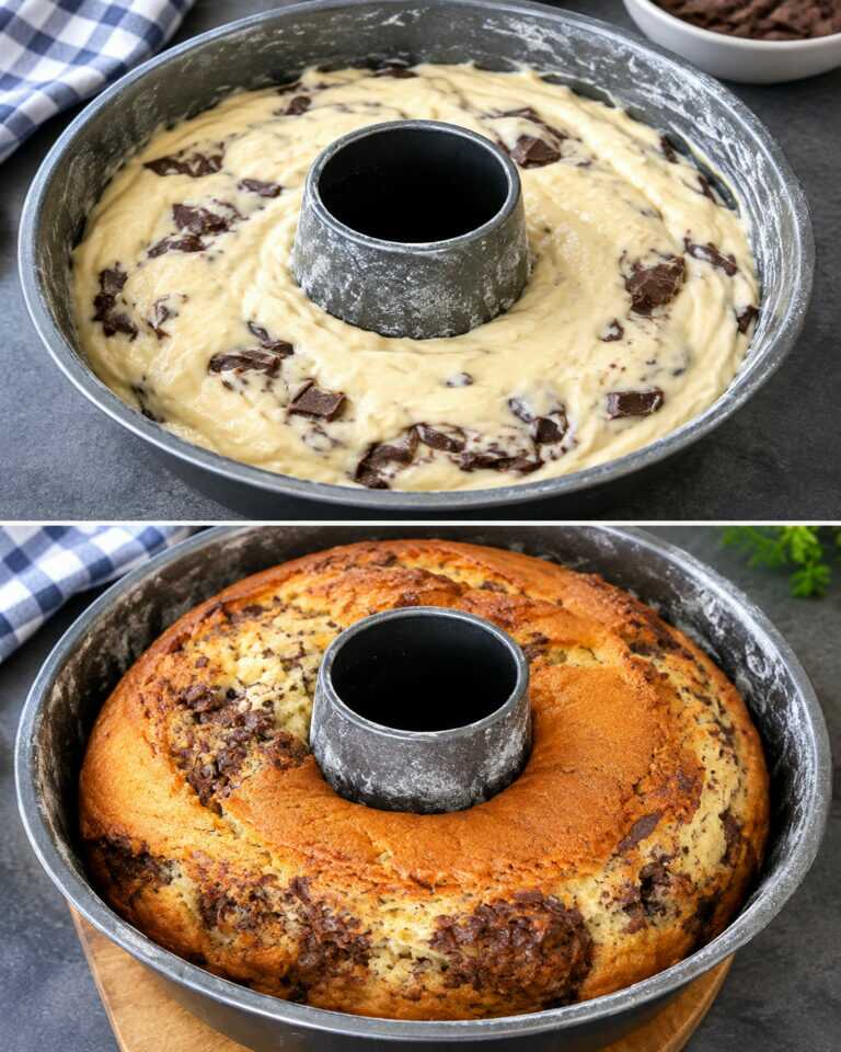 Cake à la crème fraîche en 5 minutes ! Vous ferez ce gâteau tous les jours. Recette facile et rapide