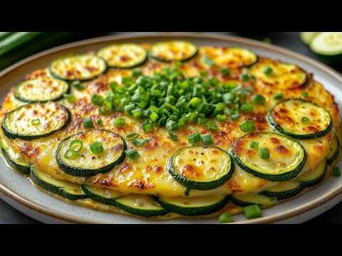 Con 1 zucchina e 3 uova, puoi creare una cena deliziosissima in soli 10 minuti!