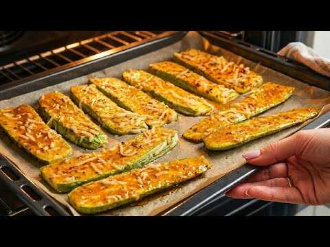 Potrei mangiare queste zucchine ogni giorno! Ricetta semplice ed economica!