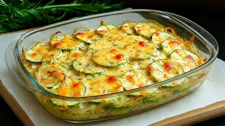Cena estiva con solo 1 zucchina! Una ricetta fantastica che tutti i vicini chiedono.