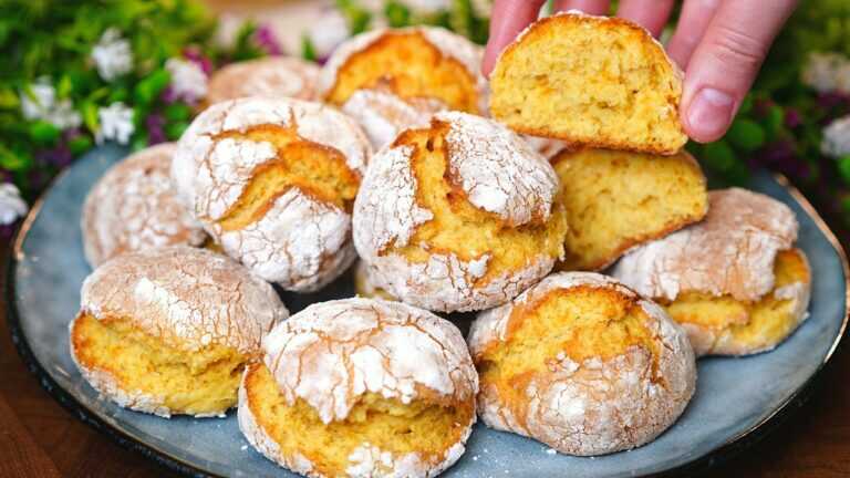 Biscotti all’arancia in 10 minuti! Semplici e deliziosi!