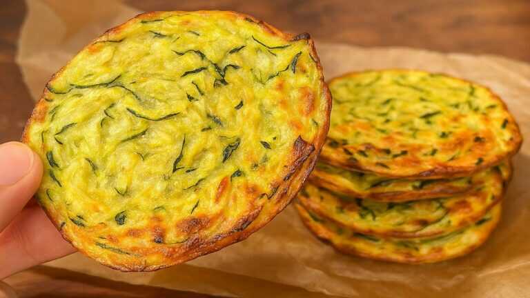 Bocconcini di zucchine: 2 ingredienti / Senza uova, senza farina, senza formaggio: 🥒 Ricetta MINUTO