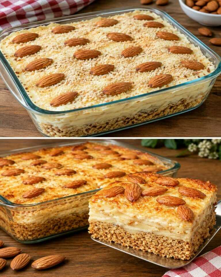 Torta di avena e mele pronta in 5 minuti! Senza zucchero né farina, sana e deliziosa