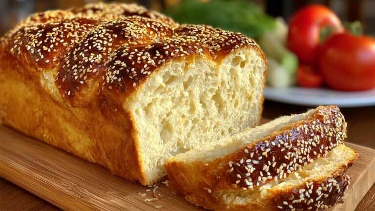 Prepara questo pane allo yogurt greco! Senza farina bianca, ricco di proteine – in soli 5 minuti!