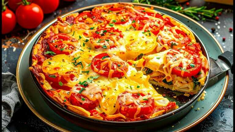 Pizza di zucchine 🍕 Fa impazzire tutti! Farai sempre questa ricetta!