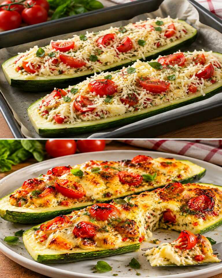Cena estiva con solo 2 zucchine! Pasto pronto in 20 minuti! Una cena leggera per tutti i gio