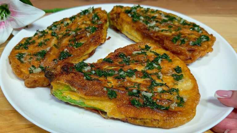 Le zucchine fritte sono più buone della carne, e questo ha sorpreso tutti i miei ospiti! Deliziose