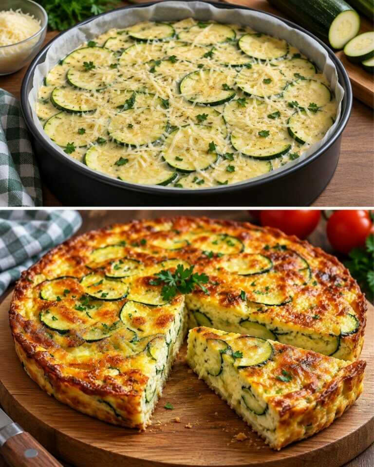Prendi 2 zucchine e 2 uova! Mia nonna del villaggio mi ha insegnato questa ricetta!