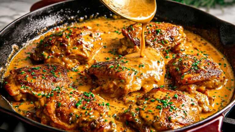 Cucino il pollo solo per questa salsa! Ricetta facile per cena