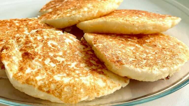 Ricetta per pancake senza farina! Colazione sana in 3 minuti!