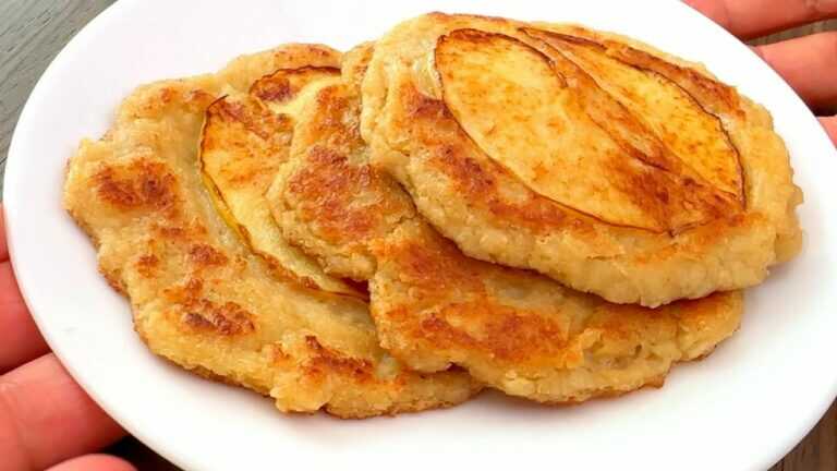 Solo 2 ingredienti! Fiocchi d’avena e una mela! Niente farina, niente zucchero, niente uo