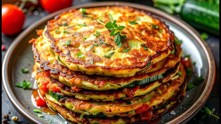 Basta grattugiare le zucchine e aggiungere le uova! Le cucino più volte al giorno!