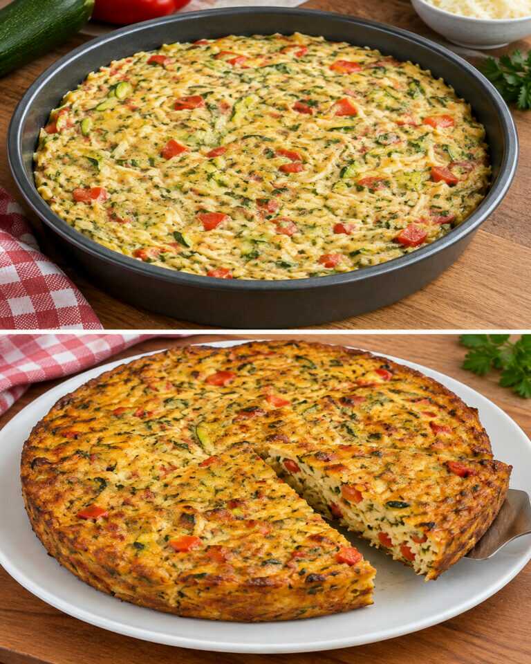 QUICHE SENZA PASTA ALLE ZUCCHINE, Ricetta facile e veloce