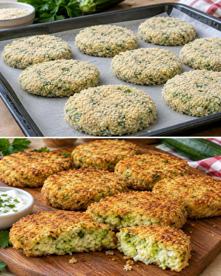 MEDAGLIONI DI RICOTTA E ZUCCHINE AL FORNO 🥒 leggeri e saporiti