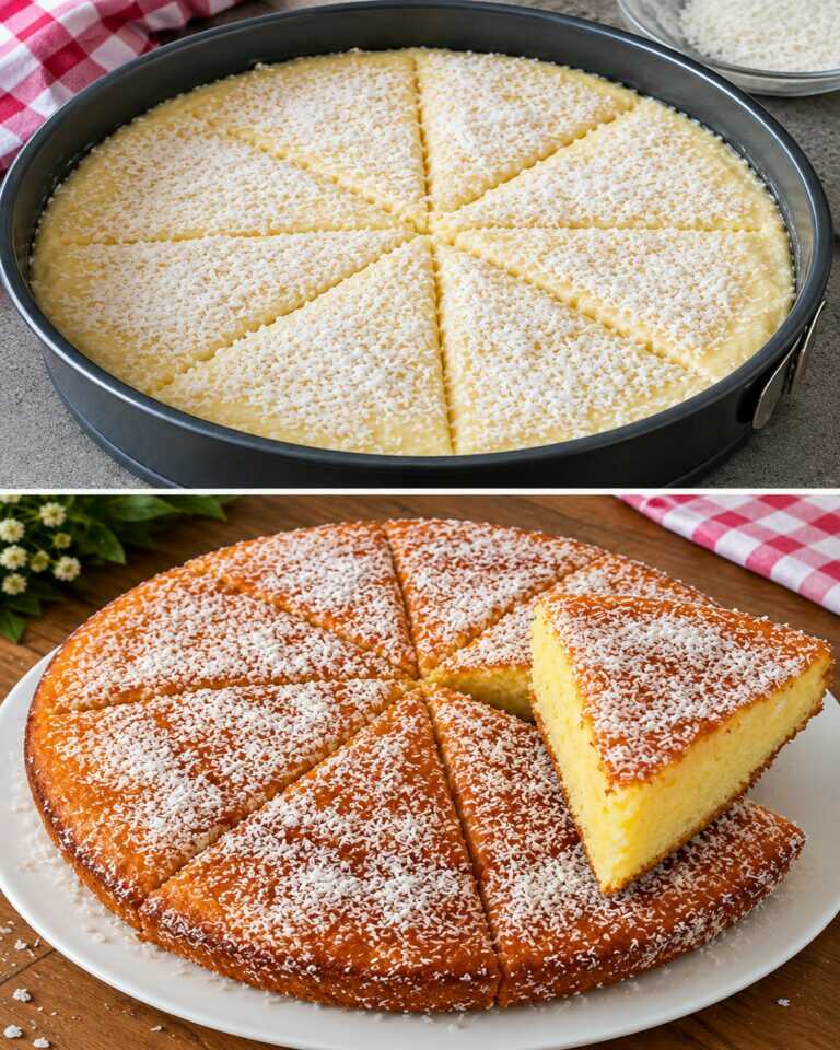 8-Löffel-Kuchen in genau 4 Minuten! Fluffiger Joghurtkuchen! Einfach und lecker