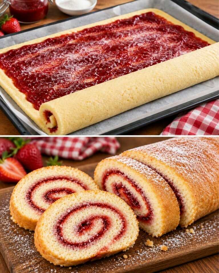 Un rotolo da tè incredibilmente delizioso, pronto in 5 minuti! Semplice e delizioso!