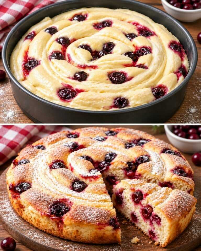 Questa torta è così buona che la preparo per tutta l’estate! Pronta in soli 10 minuti!