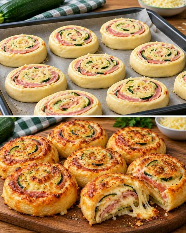 Involtini di zucchine e pollo – Antipasto facile e delizioso, pronto in 20 minuti!