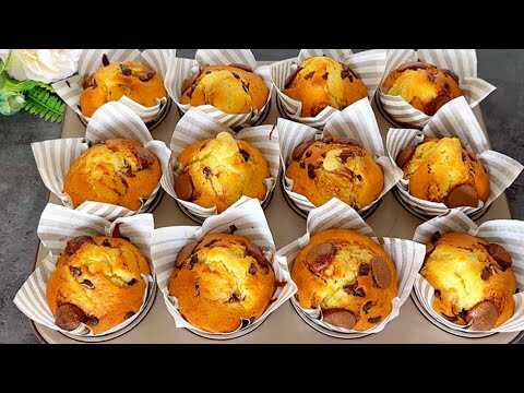 Długo szukałem tego przepisu na muffiny! Bardzo puszyste i bardzo smaczne muffiny 🤤