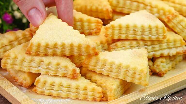 Delikatne jak lody! Ciasteczka Napoleon w 10 minut! Proste i pyszne!