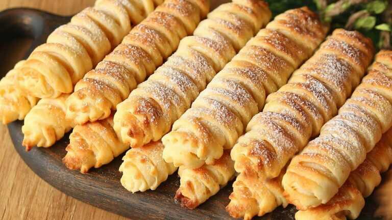 Ciasteczka twarogowe. Delikatne ciasteczka z białego sera. Prosty przepis!