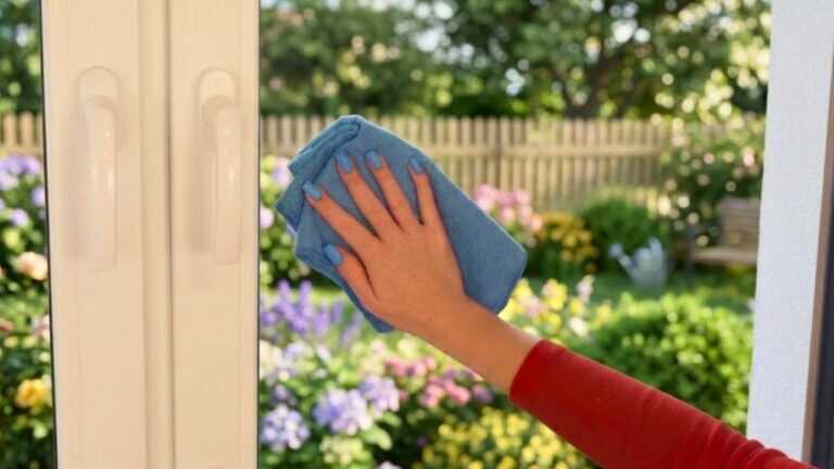 Die Sandwich-Methode für Fenster und Böden. Ein einfacher Trick für gründlicheres Putzen