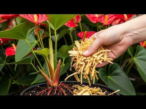 Poucas pessoas sabem! O segredo: centenas de flores com raízes florescem o ano todo.