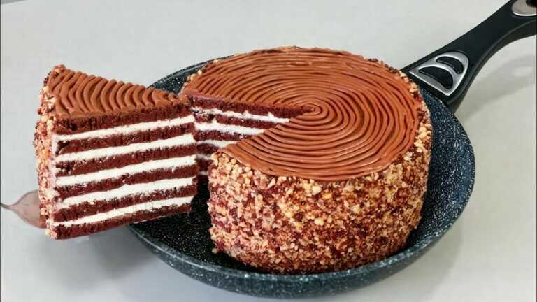 IN DER PFANNE! Ein günstiger, köstlicher Kuchen in 20 Minuten – ohne Mixer und Aufwand!