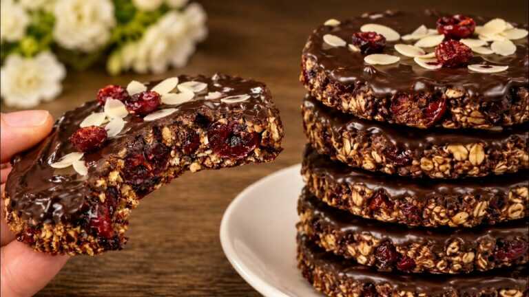 Haferkekse ohne Zucker und Mehl: ein leckerer Snack in nur 15 Minuten!